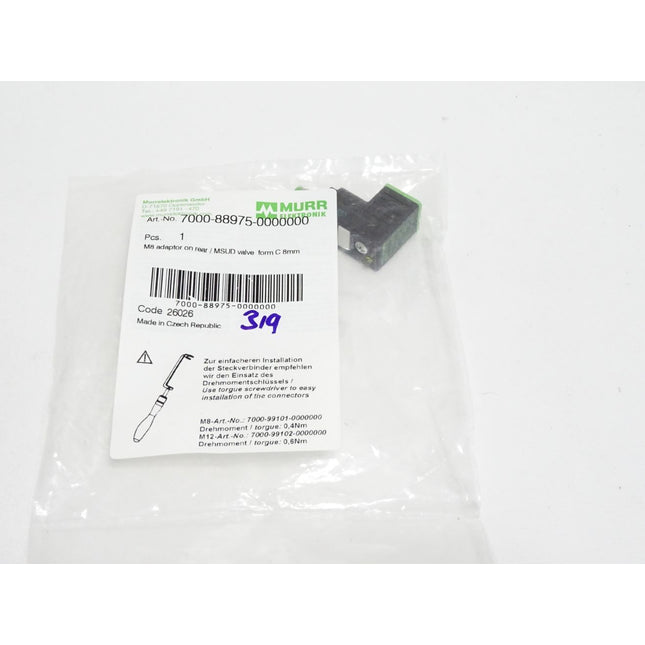 Murr Elektronik Adapter M8 7000-88975-0000000 / Neu OVP - Maranos.de