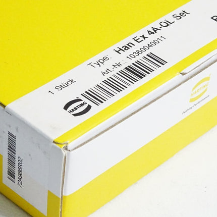 Harting Steckverbinder 10360040011 Han Ex 4A-QL Set  / Neu OVP versiegelt - Maranos.de