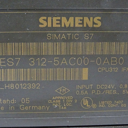 Siemens 6ES7312-5AC00-0AB0 6ES7 312-5AC00-0AB0 - Maranos.de
