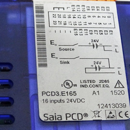 Saia PCD PCD3.E165 Eingangsmodul - Maranos.de