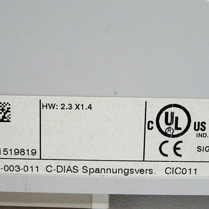Sigmatek CIC011 CD Anschaltbaugruppe 12-003-011 HW:2.3-X1.4 - Maranos.de