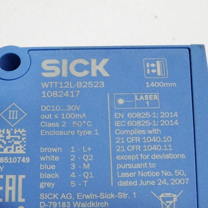 Sick 1082417 WTT12L-B2523 PowerProx Lichtschranke - Maranos.de