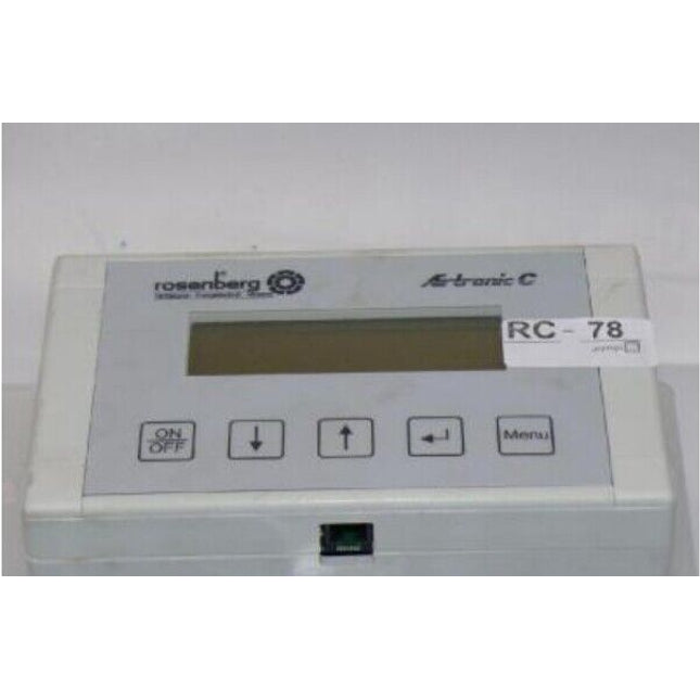 Rosenberg Aitronic C Temperaturregler Lüftungs-Regelgeräte - Maranos.de