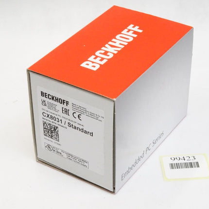 Beckhoff CX8031 Embedded-PC mit PROFIBUS-Slave / Neu OVP - Maranos.de