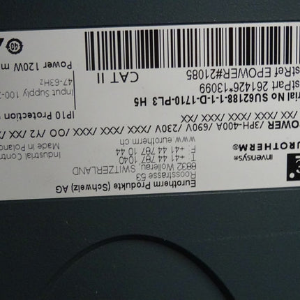 Eurotherm SU621881-1-D-1710-PL3 Driver EPower 3PH-400A - Maranos.de