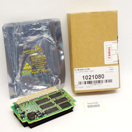 Fanuc CPU card DRAM 128MB A17B-3301-0105 / Neu OVP - Maranos.de