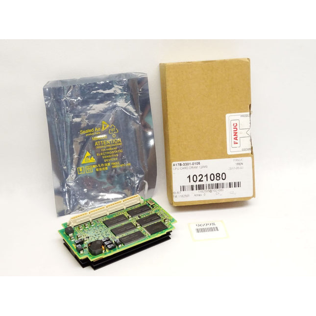 Fanuc CPU card DRAM 128MB A17B-3301-0105 / Neu OVP - Maranos.de