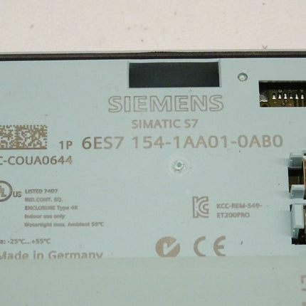 Siemens 6ES7154-1AA01-0AB0 Simatic S7 6ES7 154-1AA01-0AB0 - Maranos.de