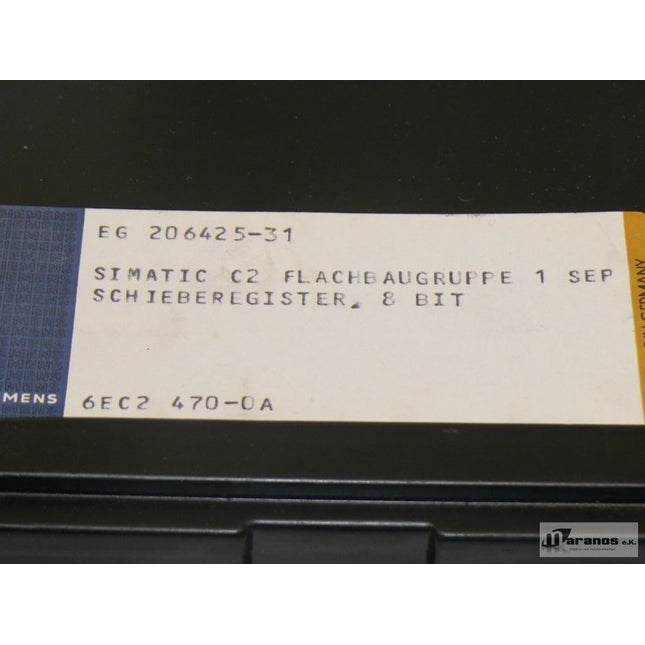 NEU-OVP Siemens 6EC2470-0A Simatic Flachbaugruppe 6EC2 470-0A - Maranos.de