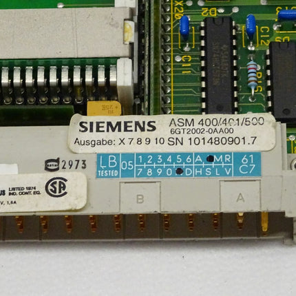 Siemens 6GT2002-0AA00 Grundmodul 6GT2 002-0AA00 / ASM 400/401/500 - Maranos.de