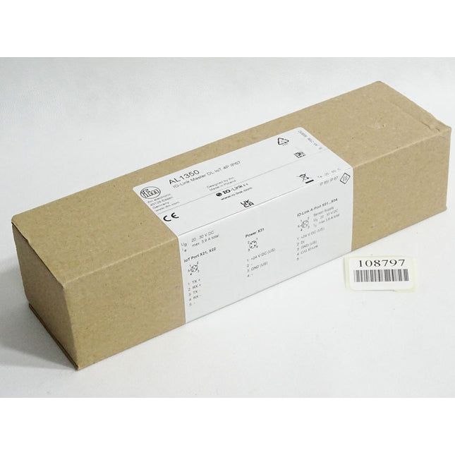 Ifm Electronic AL1350 IO-Link Master DL IoT 4P IP67 / Neu OVP - Maranos.de