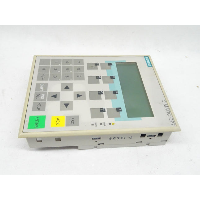 Siemens 6AV3607-1JC00-0AX0 / 6AV3 607-1JC00-0AX0 / OP7-PP Panel - Maranos.de