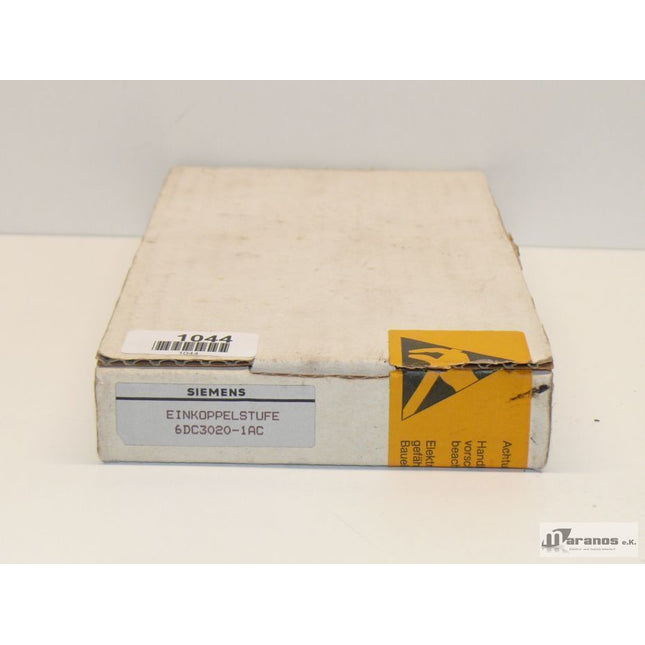 Neu: Siemens Entkopplungsstufe 6DC3020-1AC / 6DC3 020-1AC - Maranos.de