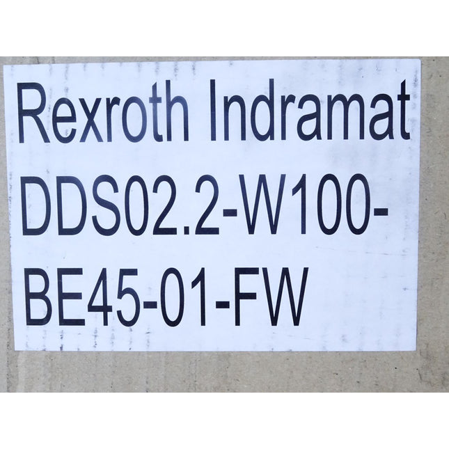 Rexroth Indramat AC Servo-control drive unit DDS02.2-W100-BE45-01-FW / Neu OVP - Maranos.de