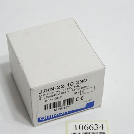 Omron Schütz J7KN-22-10 230 / Neu OVP - Maranos.de