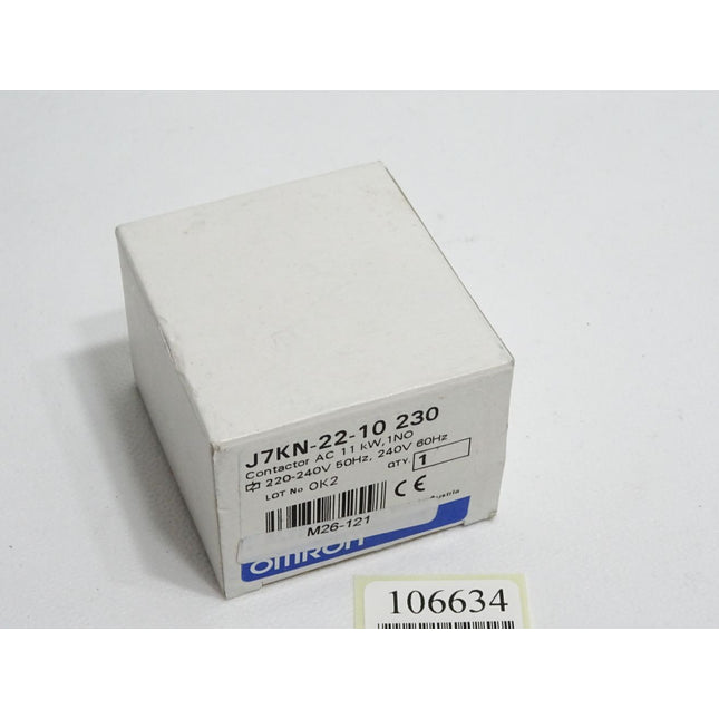 Omron Schütz J7KN-22-10 230 / Neu OVP - Maranos.de