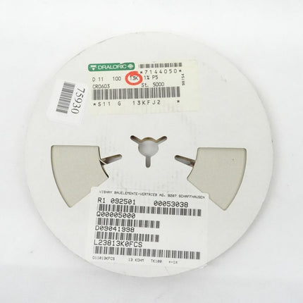 5000x Draloric CR0603 - 13K Ohm / 13KFJ2 Widerstände - Maranos.de