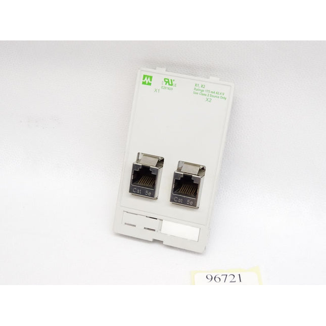 Murr Elektronik 4000-68000-1200000 Modlink MSDD Datensteckverbindereinsatz 2×RJ45 - Maranos.de