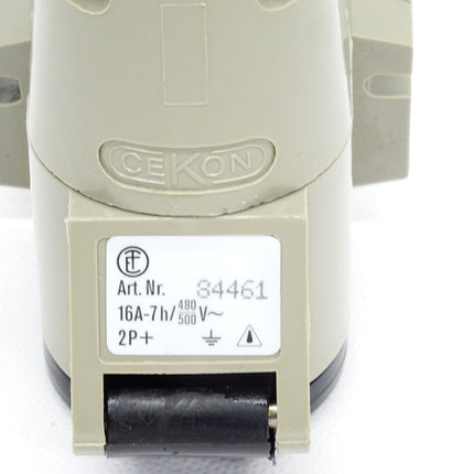 Cekon 84461 16A-7h/480/500V~ 2P+ 3-polig / Neu - Maranos.de