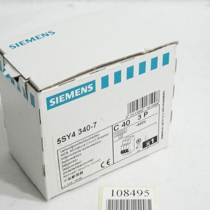 Siemens Leitungsschutzschalter 5SY4340-7 / Neu OVP - Maranos.de