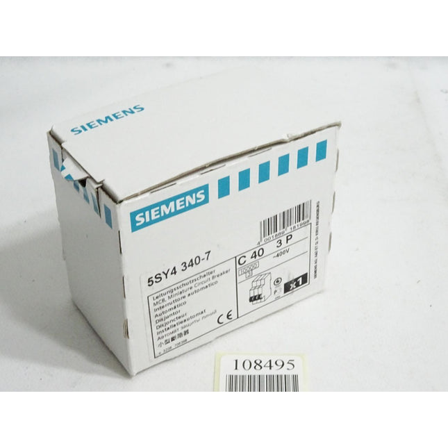 Siemens Leitungsschutzschalter 5SY4340-7 / Neu OVP - Maranos.de