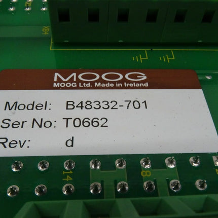 MOOG B48332-701Controller Board neuwertig - Maranos.de