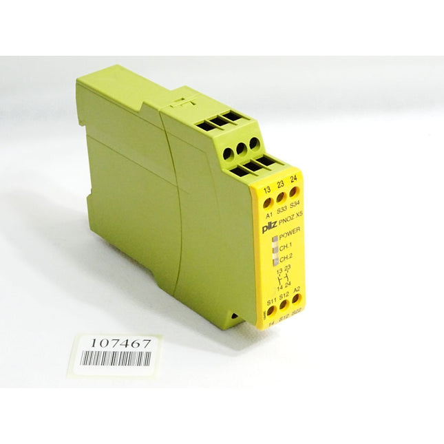 Pilz 774325 Pilz Not-Aus-Schaltgerät PNOZ X5 24VACDC 2n/o / Neuwertig - Maranos.de