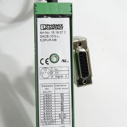 Phoenix Contact Sensorkabel 1516072 SACB-10/3-L-5,0PUR-M8 / Neu - Maranos.de