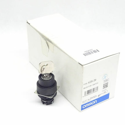 8x Omron A22K-2M Schlüsel Wahlschalter - Maranos.de