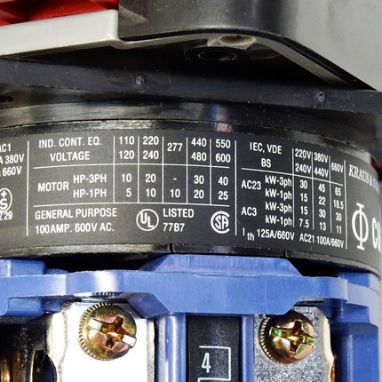 Kraus & Naimer C80 Hauptschalter C11250 - Maranos.de