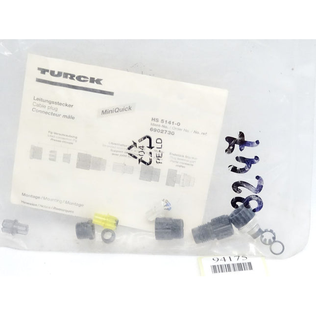 Turck Leitungsstecker HS5141-0 6902730 / Neu OVP - Maranos.de