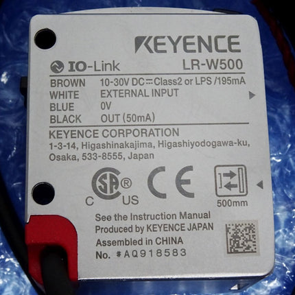 Keyence LR-W500 Vollspektrumsensor / Neu OVP - Maranos.de