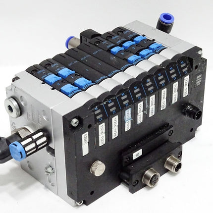 Festo 18210 CPV14-VI Ventilinsel + 165811 Elektrik-Anschaltung CPV14-GE-DI01-8 - Maranos.de