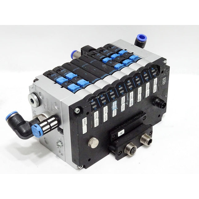 Festo 18210 CPV14-VI Ventilinsel + 165811 Elektrik-Anschaltung CPV14-GE-DI01-8 - Maranos.de