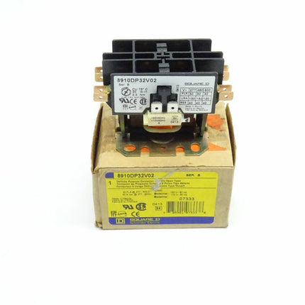 Schneider Electric 8910DP32V02 Squar D Schutzschalter 120v Spule Schütz neu-OVP - Maranos.de