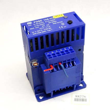 FGSE 145-117 4A / Trafo / Einphasen-Netzgerät - Maranos.de