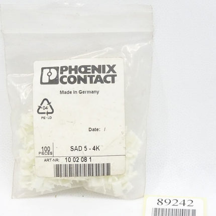 Phoenix Contact SAD5-4K / 1002081 / Inhalt : 100 Stück / Neu OVP - Maranos.de