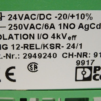 Phoenix Contact 2949240 EMG 12-REL/KSR- 24/1 Relaismodul - Maranos.de