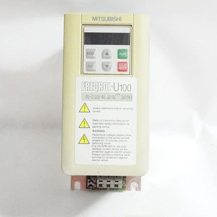 Mitsubishi Freqrol U100 Inverter 0.2kW FR-U120S-N0.2K-EC - Maranos.de