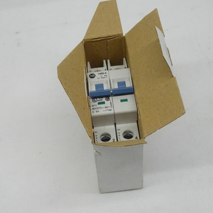 AB Allen Bradley 1489-A2C060 SER. A  Leitungsschutzschalter 2 Pole 6A C - Maranos.de