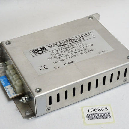 RASMI Electronic Single Phase RFI Filter 3G3EV-PFI 1015-E - Maranos.de