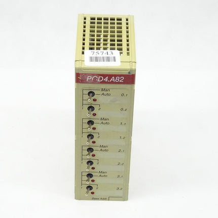 Saia PCD4.A820 Digital Output Switch Auto-Man 4x2 Relay# - Maranos.de