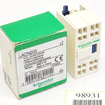 Schneider Electric Hilfskontaktblock LADN203 / Neu OVP - Maranos.de