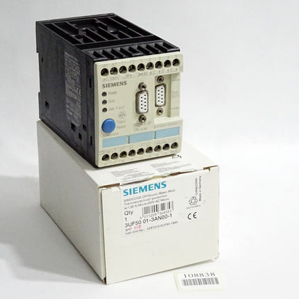 Siemens 3UF5001-3AN00-1 E08 Grundgerät SIMOCODE DP PROFIBUS DP-Schnittstelle / Neuwertig - Maranos.de