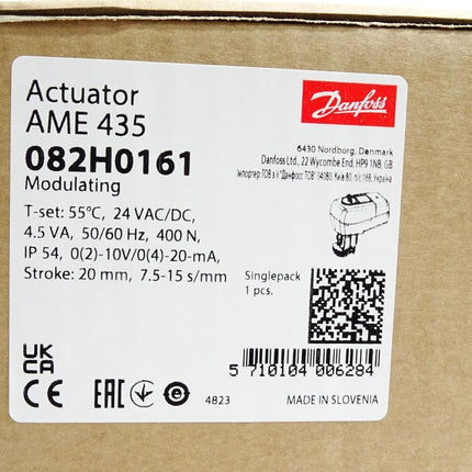Danfoss Actuator Stellantrieb AME 435 AME435 082H0161 / Neu OVP - Maranos.de