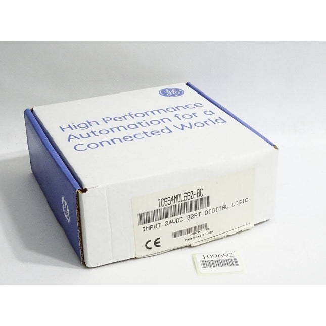 Fanuc GE IC694MDL660-BC Input 24VDC 32PT Digital Logic / Neu OVP - Maranos.de