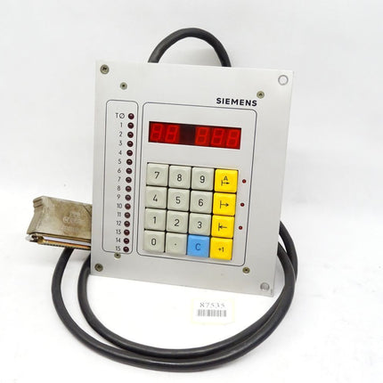 Siemens Simatic Panel 6ES5391-5AA13 / 6ES5 391-5AA13 / E:1 - Maranos.de