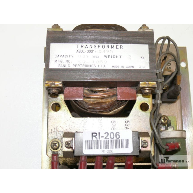 Fanuc Transformer A80L-0001-0495 / A80L00010495 / S8-0055 - Maranos.de