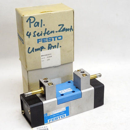 Festo 151854 MFH-5/3G-D-2 C Magnetventil / Neu OVP - Maranos.de