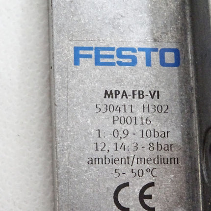 Festo 530411 533373 659219 Endplatte für Ventilinsel MPA-FB-VI - Maranos.de